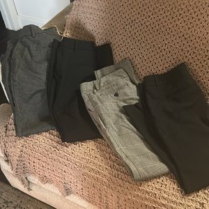 Express dress pants, New York & Company work pants. 4 pants for the price of 1